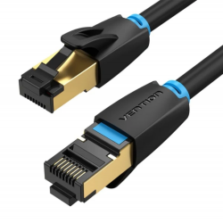Cat8 Ethernet Cable, High Speed 28AWG Cat8 LAN Network Cable 40gbps 2000MHz SFTP Patch Cord With Gold Plated RJ45 Connector in Wall, Outdoor, Weatherproof Rated for Router, Modem, Gaming